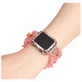 Apple Watch Series SE (2022)/SE/6/5/4 Cover med Zirkon Dekoration - 40mm - Pink