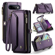 Google Pixel 11 Pro XL CaseMe C36 RFID Taske / Etui m. Pung - Lilla