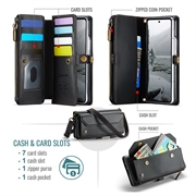 Samsung Galaxy Z Fold8 Ultra CaseMe C36 RFID Taske / Etui m. Pung - Sort