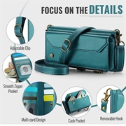 Samsung Galaxy Z Fold8 Ultra CaseMe C36 RFID Taske / Etui m. Pung - Grøn
