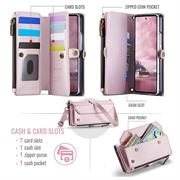 Samsung Galaxy Z Fold8 Ultra CaseMe C36 RFID Taske / Etui m. Pung - Pink