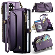 Samsung Galaxy Z Fold8 Ultra CaseMe C36 RFID Taske / Etui m. Pung - Lilla