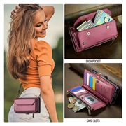 Samsung Galaxy Z Fold8 Ultra CaseMe C36 RFID Taske / Etui m. Pung - Rød