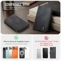 CaseMe ME80 magnetisk kortholder - MagSafe-kompatibel - sort