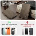 CaseMe ME80 magnetisk kortholder - MagSafe-kompatibel - kaffe