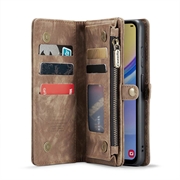 Samsung Galaxy A16 5G Caseme 008 2-i-1 Multifunktionel Pung - Brun