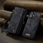 iPhone 16 Plus Caseme 008 2-i-1 Multifunktionel Pung - Sort