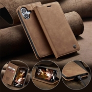 iPhone 16 Plus Caseme 013 Series Pung - Brun