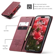 iPhone 16 Plus Caseme 013 Series Pung - Vinrød