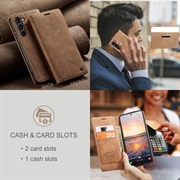 Samsung Galaxy S24 Caseme 013 Series Pung - Brun