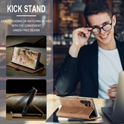 Samsung Galaxy S24 Ultra Caseme 013 Series Pung - Brun