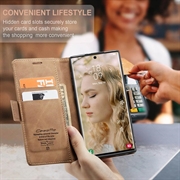 Samsung Galaxy S24 Ultra Caseme 013 Series Pung - Brun