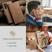 Samsung Galaxy S24 Ultra Caseme 013 Series Pung - Brun