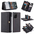 Caseme 2-i-1 Multifunktionel Samsung Galaxy Note20 Ultra Pung - Sort