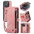 iPhone 15 Pro Max Caseme 2-i-1 Multifunktionel Pung - Pink