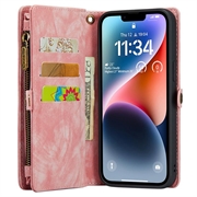 iPhone 15 Pro Max Caseme 2-i-1 Multifunktionel Pung (Open Box - Fantastisk stand) - Pink