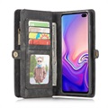 CaseMe 2-i-1 Multifunktionel Samsung Galaxy S10+ Pung - Grå