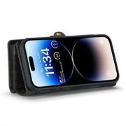 Caseme 2-i-1 Multifunktionel iPhone 12/12 Pro Pung - Sort