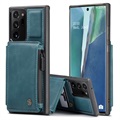 Caseme C20 Lynlåslomme Samsung Galaxy Note20 Ultra Cover - Blå