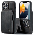 Caseme C20 Lynlåslomme iPhone 13 Pro Max Hybrid Cover - Sort