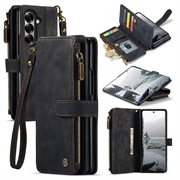 Samsung Galaxy Z Fold8 Ultra Caseme C30 Multifunktionel Pung - Sort