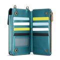 Caseme ME50 Universal Crossbody-taske m. RFID-beskyttelse - 4"-7.3" - Blå