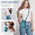 Caseme ME50 Universal Crossbody-taske m. RFID-beskyttelse - 4"-7.3" - Blå