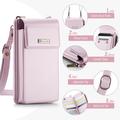 Caseme ME50 Universal Crossbody-taske m. RFID-beskyttelse - 4"-7.3" - Pink