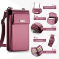Caseme ME50 Universal Crossbody-taske m. RFID-beskyttelse - 4"-7.3" - Rød
