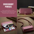 Caseme Me30 3-i-1 Crossbody Telefontaske - 4"-7.5" - Rød