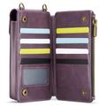 Caseme Me40 Universal RFID-skuldertaske - 4"-7.5" - Lilla