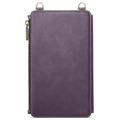 Caseme Me40 Universal RFID-skuldertaske - 4"-7.5" - Lilla