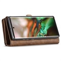 Caseme 2-i-1 Multifunktionel Samsung Galaxy Note10 Pung - Brun