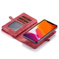 CaseMe 2-i-1 Multifunktionel iPhone 11 Pro Pung - Rød