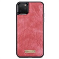 Caseme 2-i-1 Multifunktionel iPhone 11 Pro Max Pung - Rød