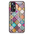 Checkered Pattern Xiaomi 12/12X Hybrid Cover - Farverig Mandala