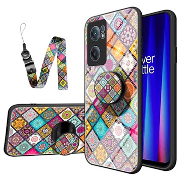 Ternet Mønster OnePlus Nord CE 2 5G Hybrid Cover - Farverig Mandala