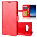 Klassisk Samsung Galaxy Note8 Pung - Rød