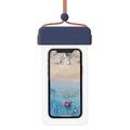 Klar TPU Universal IPX8 vandtæt etui m. touch-funktion - 7"