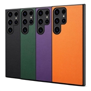 Samsung Galaxy S24 Ultra Dækket Hybrid Cover - Grøn