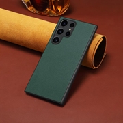 Samsung Galaxy S24 Ultra Dækket Hybrid Cover - Grøn