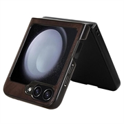 Samsung Galaxy Z Flip6/Z Flip7 FE Belagt Plastikcover - Brun