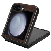 Samsung Galaxy Z Flip6/Z Flip7 FE Belagt Plastikcover - Brun