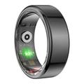 Colmi R02 Vandtæt Smart Ring - Dansk, Svensk, Engelsk sprog - Størrelse: 10/19.8mm - Sort