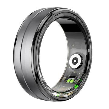 Colmi R06 Smart Ring 18.1mm 8 - Dansk, svensk, engelsk sprog, Bluetooth 5.0 - Sort