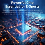 Comfast CF-952AX V2 Dual-Band WiFi 6 USB-adapter - 1800Mbps - Sort