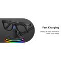 Kompakt opladningsdock til Meta Ray-Ban Smarte briller - Sort