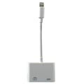 Kompatibel Lightning til USB 3.0 kameramellemstik - Hvid