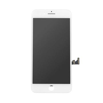 iPhone 8 Plus LCD-Skærm - Hvid - Grade A