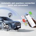 AutoConnect 2-i-1 Trådløs CarPlay & Android Auto Adapter